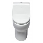 EAGO TB358 Dual Flush One Piece Elongated Ceramic Toilet