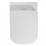 EAGO WD390 White Modern Ceramic Wall Mounted Toilet Bowl