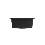 Dual-Mount 20 in. Single Bowl Granite Composite Kitchen Sink with Drain Board