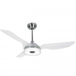 Fletcher 56-Inch Indoor/Outdoor Smart Ceiling Fan - Golden Citrine