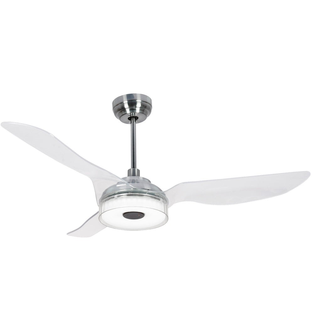 Fletcher 56-Inch Indoor/Outdoor Smart Ceiling Fan - Golden Citrine