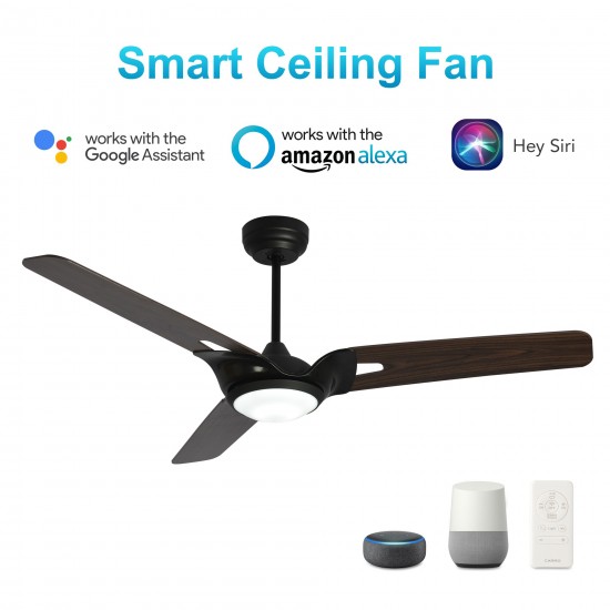 Hoffen 56-Inch Indoor/Outdoor Smart Ceiling Fan