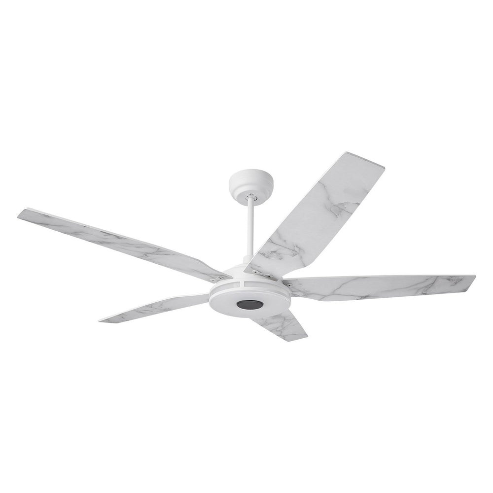 Elira 56-Inch Indoor/Outdoor Smart Ceiling Fan - Clear