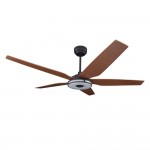 Elira 56-Inch Indoor/Outdoor Smart Ceiling Fan - Forest Green