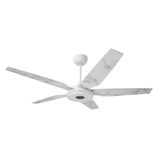 Elira 52-Inch Indoor/Outdoor Smart Ceiling Fan - Brilliant Amber