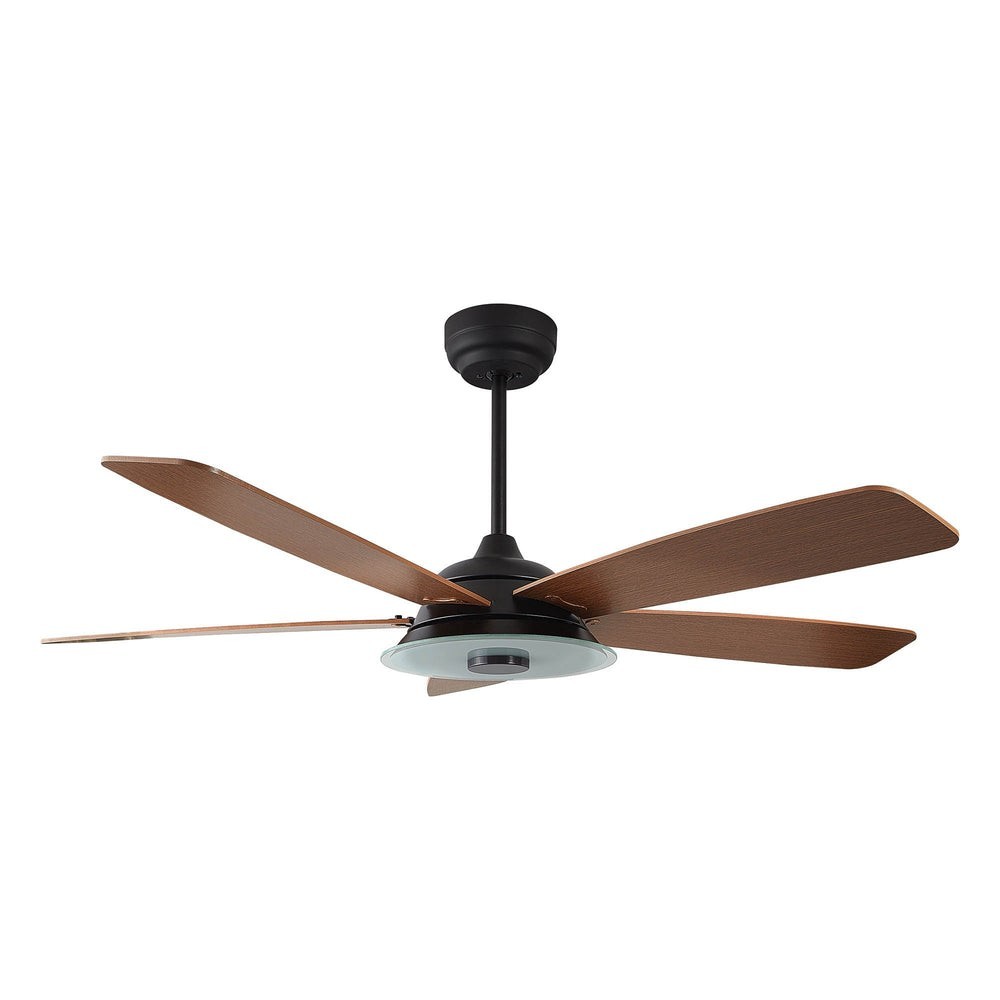 Journey 52-Inch Indoor/Outdoor Smart Ceiling Fan - Brushed Gold