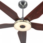 Elira 56-Inch Indoor/Outdoor Smart Ceiling Fan - Matte Black