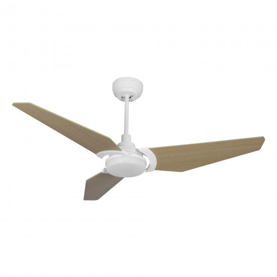 Kaj 56 Inch 3-Blade Smart Ceiling Fan - White