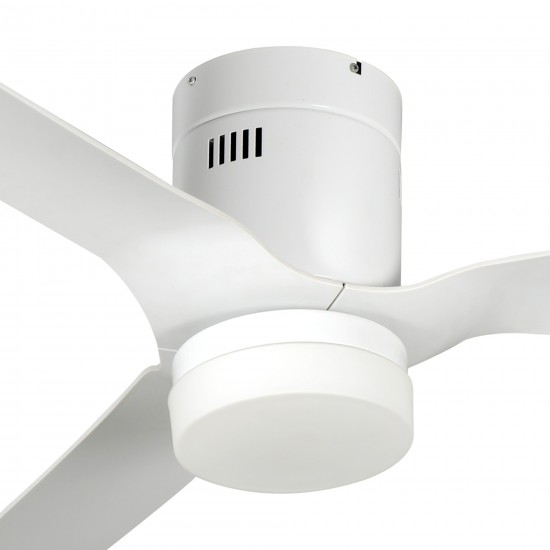 Spezia 52 Inch 3-Blade Smart Ceiling Fan - White