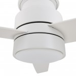 Raiden 52 Inch 3-Blade Smart Ceiling Fan - White