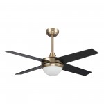 Neva 48 Inch 4-Blade Smart Ceiling Fan - Gold