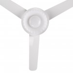 Daffodil 52 Inch 3-Blade Smart Ceiling Fan - White/White