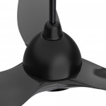 Cranston 52 Inch 3-Blade Smart Ceiling Fan - Black