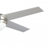 Neva 52 Inch 4-Blade Smart Ceiling Fan - Silver