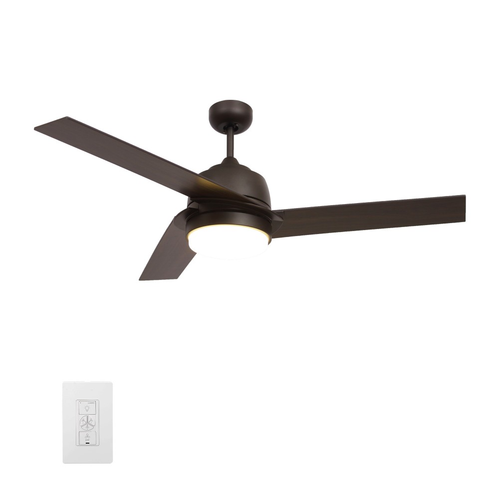 Aeryn 52 Inch 3-Blade Smart Ceiling Fan - Oil Rubbed Bronze