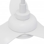 Daffodil 45 Inch 3-Blade Smart Ceiling Fan - White