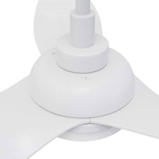 Daffodil 45 Inch 3-Blade Smart Ceiling Fan - White