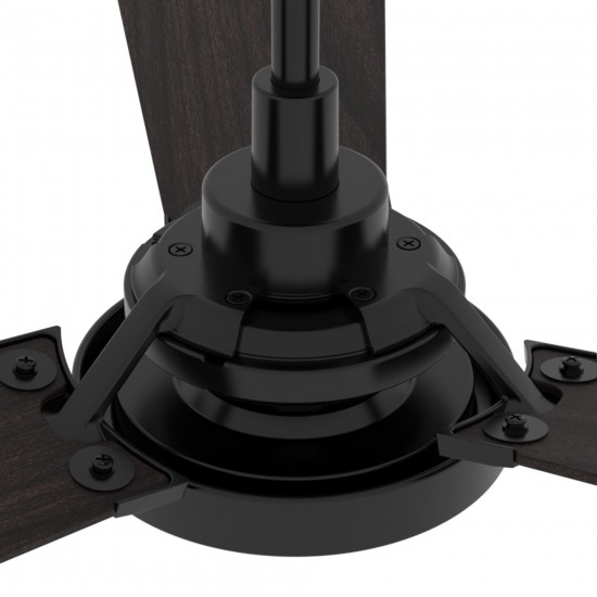 Brisa 56 Inch 3-Blade Smart Ceiling Fan - Black