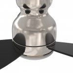 Trento 48 Inch 3-Blade Smart Ceiling Fan - Silver