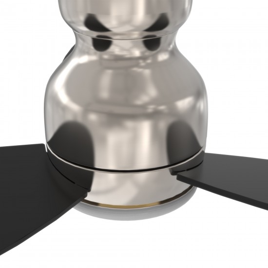 Trento 48 Inch 3-Blade Smart Ceiling Fan - Silver