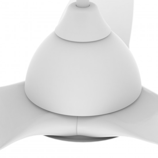 Cranston 52 Inch 3-Blade Smart Ceiling Fan - White