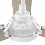 Brisa 52 Inch 3-Blade Smart Ceiling Fan - White