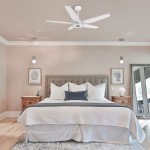 Elira 52 Inch 5-Blade Smart Ceiling Fan - White/White