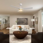 Spezia 52 Inch 3-Blade Smart Ceiling Fan - White/White