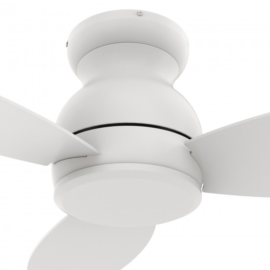 Stanley 48 Inch 3-Blade Ceiling Fan - White/White