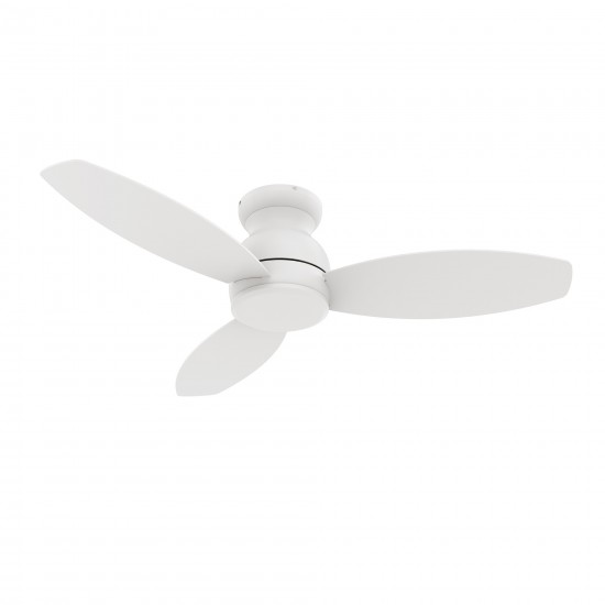 Stanley 48 Inch 3-Blade Ceiling Fan - White/White