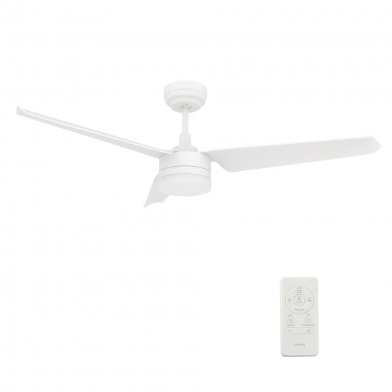 Atticus 52 Inch 3-Blade Smart Ceiling Fan - White