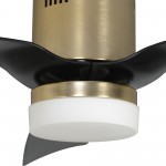 Spezia 48 Inch 3-Blade Smart Ceiling Fan - Gold