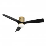 Spezia 48 Inch 3-Blade Smart Ceiling Fan - Gold