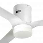 Spezia 48 Inch 3-Blade Smart Ceiling Fan - White