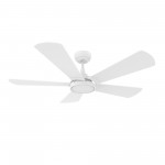 Winston 52 Inch 5-Blade Smart Ceiling Fan - White