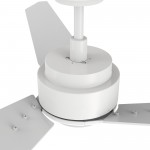 Tracer 56 Inch 3-Blade Smart Ceiling Fan - White