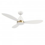 York 52 Inch 3-Blade Smart Ceiling Fan - White