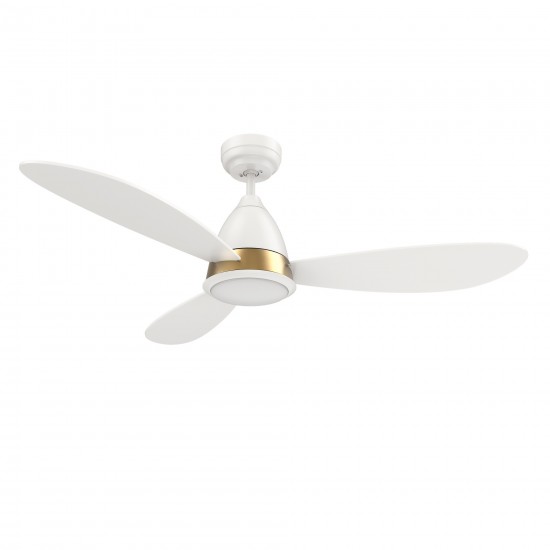 York 52 Inch 3-Blade Smart Ceiling Fan - White