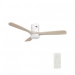 Labelle 52 Inch 3-Blade Smart Ceiling Fan - White