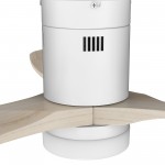 Labelle 52 Inch 3-Blade Smart Ceiling Fan - White