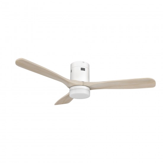 Labelle 52 Inch 3-Blade Smart Ceiling Fan - White