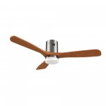 Labelle 52 Inch 3-Blade Smart Ceiling Fan - Silver