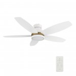 Granville 48 Inch 5-Blade Smart Ceiling Fan - Black