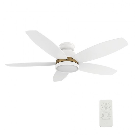 Granville 48 Inch 5-Blade Smart Ceiling Fan - White