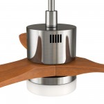 Palmer 52 Inch 3-Blade Smart Ceiling Fan - Silver