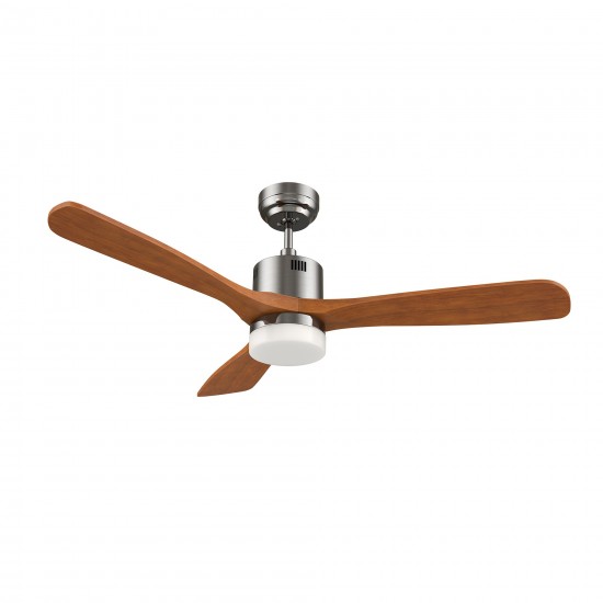 Palmer 52 Inch 3-Blade Smart Ceiling Fan - Silver