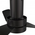 Madrid 52 Inch 3-Blade Smart Ceiling Fan - Black