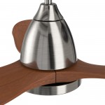 Garrick 52 Inch 3-Blade Smart Ceiling Fan - Silver