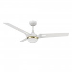 Bedford 52 Inch 3-Blade Smart Ceiling Fan - White