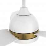 Fremont 48 Inch 3-Blade Smart Ceiling Fan - White